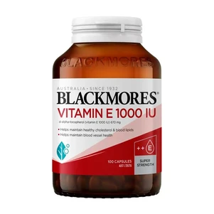 (PRE ORDER) Blackmores Vitamin E 1000IU 100 Capsules shelf life 2yrs